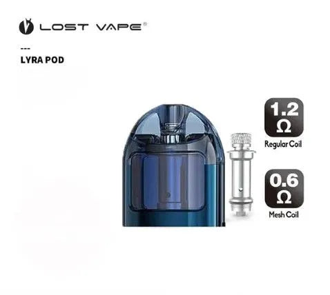 Lost Vape Lyra Replacement Pod & 2 Coils  | bearsvapes.co.uk