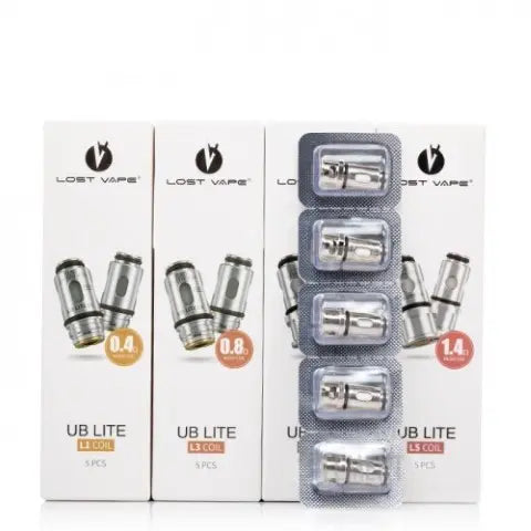 Lost Vape UB Lite Replacement Coils 5pk ONLY £8.95 | bearsvapes.co.uk