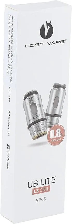 Lost Vape UB Lite Replacement Coils 5pk | bearsvapes.co.uk