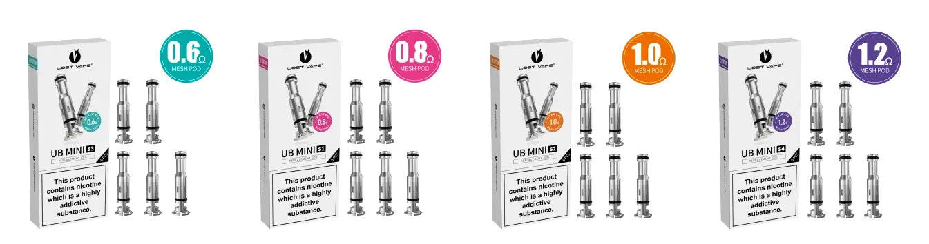 Lost Vape UB Mini Coils 5 Pack Ursa & Orion Coils | bearsvapes.co.uk -  Bear's Vapes