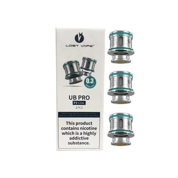 Lost Vape UB Pro Coils 3pack | Ursa, Quest, Thelema | bearsvapes.co.uk