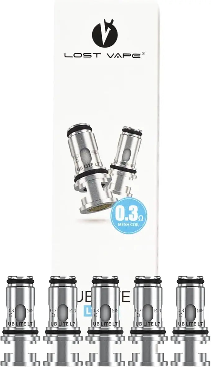 Lost Vape UB Lite Replacement Coils 5pk ONLY £8.95 | bearsvapes.co.uk