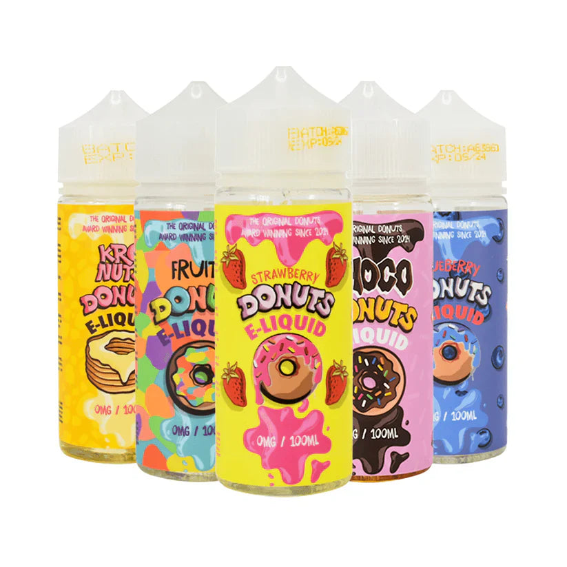 Marina Vapes Donuts Shortfill 100ml incl. FREE Nic | bearsvapes.co.uk