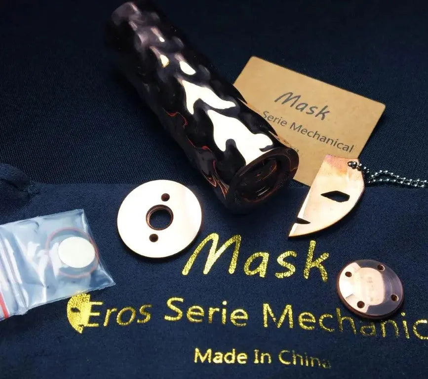 Mask Eros Serie Mech Mod - 24mm 18650 Mech Mod | bearsvapes.co.uk