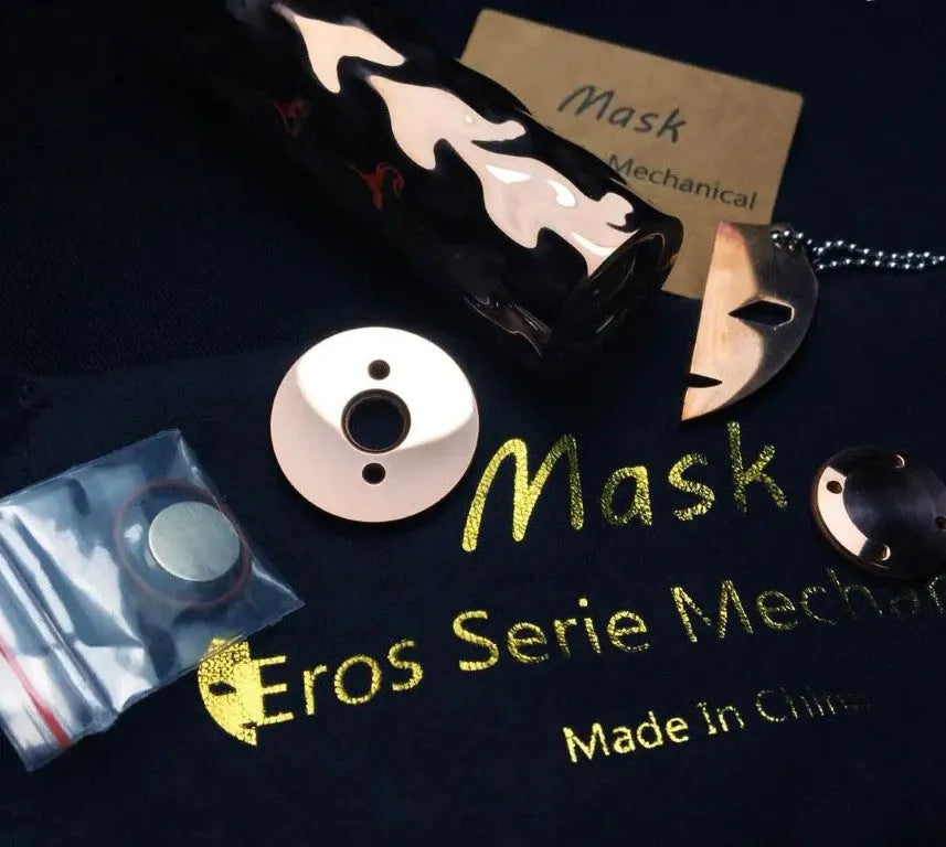 Mask Eros Serie Mech Mod - 24mm 18650 Mech Mod | bearsvapes.co.uk