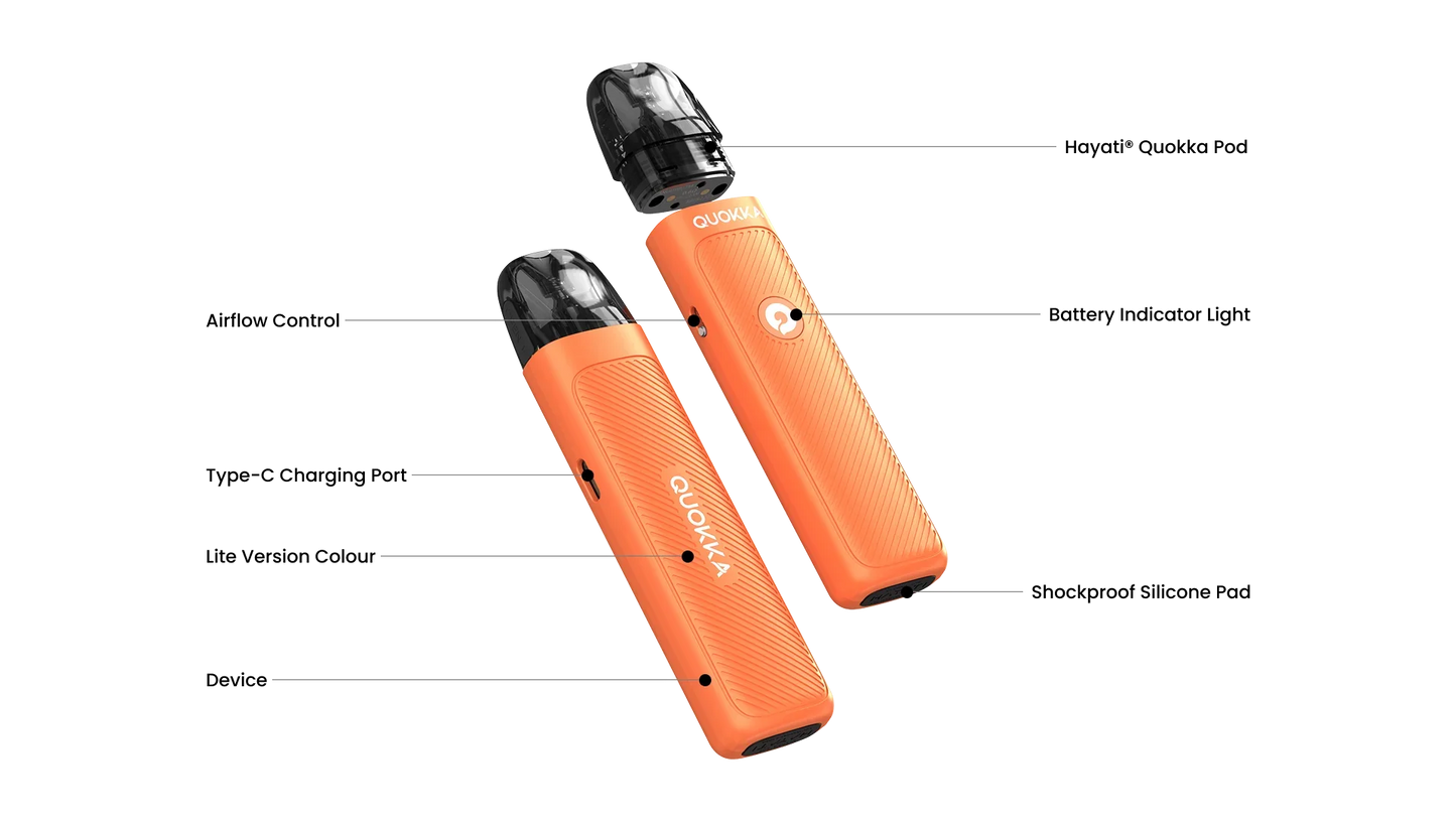 Hayati Quokka Lite Pod Kit | RDL MTL Starter Kit | bearsvapes.co.uk