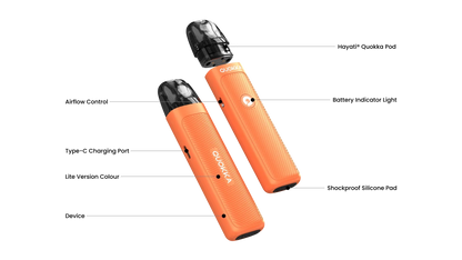Hayati Quokka Lite Pod Kit | RDL MTL Starter Kit | bearsvapes.co.uk