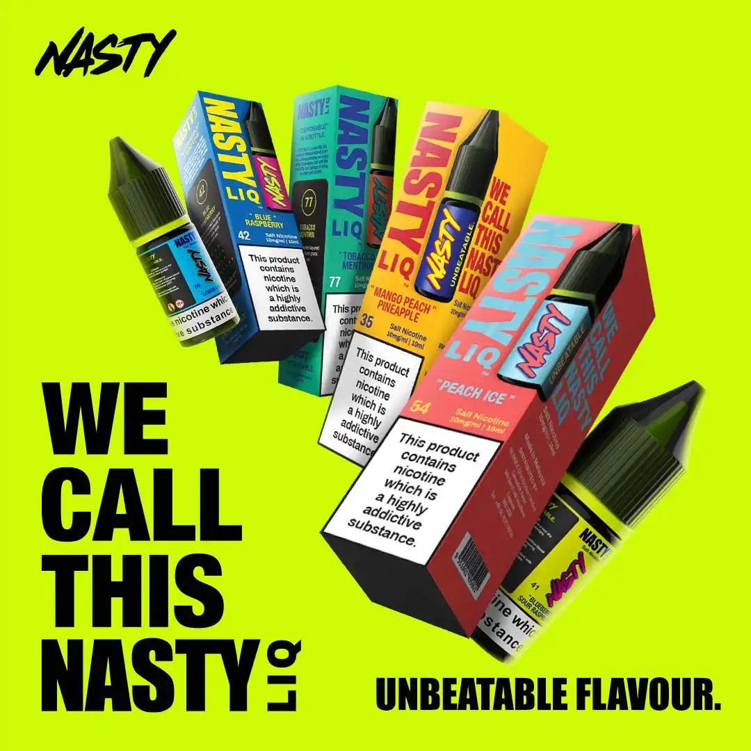 Nasty Liq Nic Salts £2.95 or 4 For ONLY £8.85 | bearsvapes.co.uk