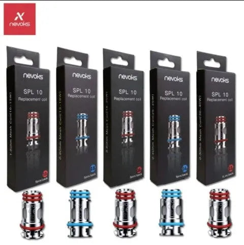 Nevoks SPL10 Replacement Coils 5 Pack ONLY £7.95 | bearsvapes.co.uk