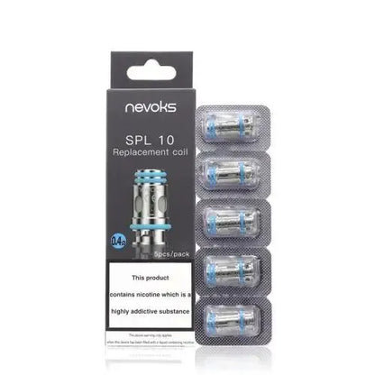 Nevoks SPL10 Replacement Coils 5 Pack ONLY £7.95 | bearsvapes.co.uk