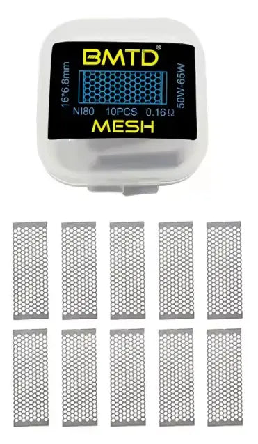 0.16 Ohm NI80 Mesh Coils by BMTD