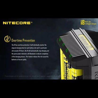 Nitecore Intellicharger i8 Battery Charger | bearsvapes.co.uk