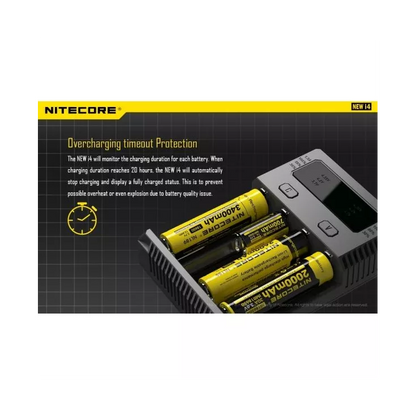 Nitecore NEW Intellicharger i4 Battery Charger | bearsvapes.co.uk