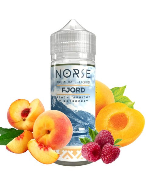 Norse Peach Apricot and Raspberry Shortfill 5 for 4 | bearsvapes.co.uk
