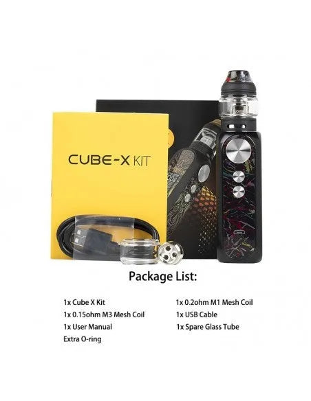 OBS Cube X Kit with FREE 18650 Battery | bearsvapes.co.uk