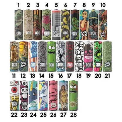 ODB 21700 Battery Wraps | 4 Pack | NOW ONLY £2.95 | bearsvapes.co.uk