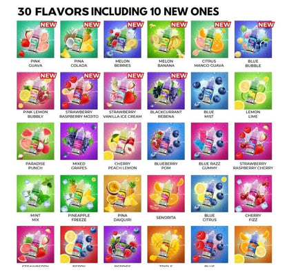 OXVA OX Passion Nic Salts 30 Flavours 10mg or 20mg | bearsvapes.co.uk
