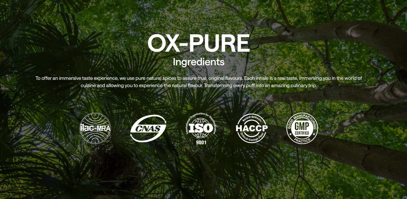 OXVA OX Passion Nic Salts 30 Flavours 10mg or 20mg | bearsvapes.co.uk