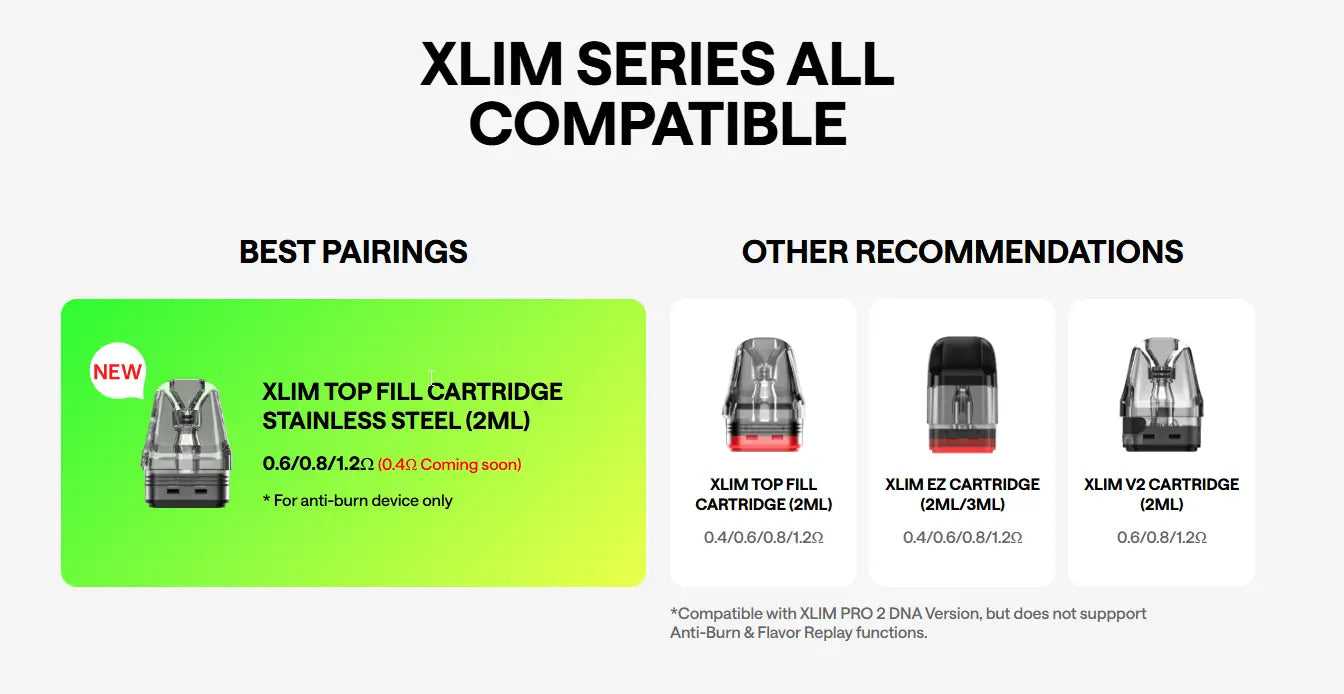 OXVA Xlim Pro 2 DNA Pod Kit | Launch Price £35.95 | bearsvapes.co.uk