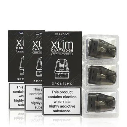 OXVA Xlim V3 Replacement Pods 3 Pack 4 Variants | bearsvapes.co.uk