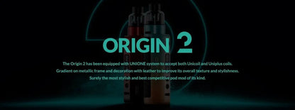Oxva Origin 2 Pod Vape Kit | Free 18650 Battery | bearsvapes.co.uk