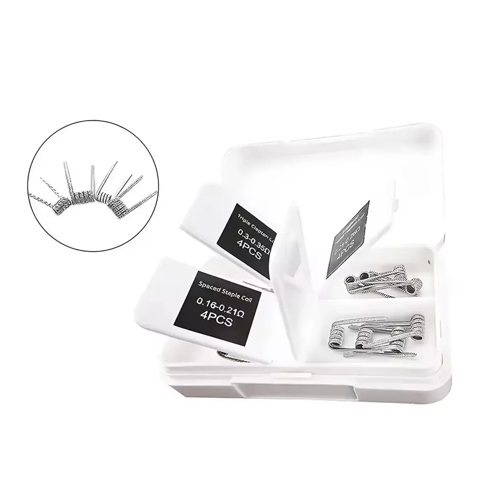 Pirate Coil 4-in-1 Pre-built Coil Kit open box on white background