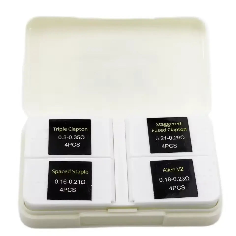 White compartmentalized container with labeled sections on a white background
