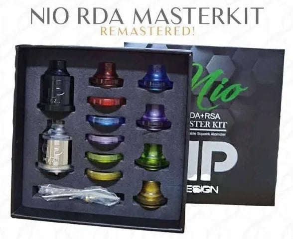 QP Design Nio RDA / RSA Master Kit - Remastered | bearsvapes.co.uk