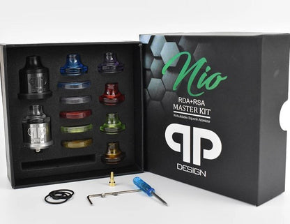 QP Design Nio RDA / RSA Master Kit - Remastered | bearsvapes.co.uk