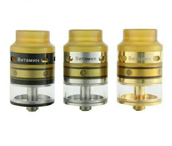 Y Star Vitamin RDTA Dual or QUAD Coil RDTA | bearsvapes.co.uk