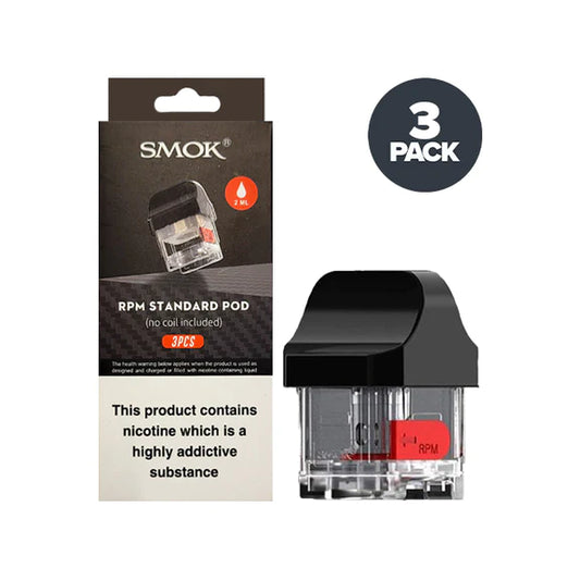 Smok RPM Replacement Pods Nord & RPM 3pk | bearsvapes.co.uk