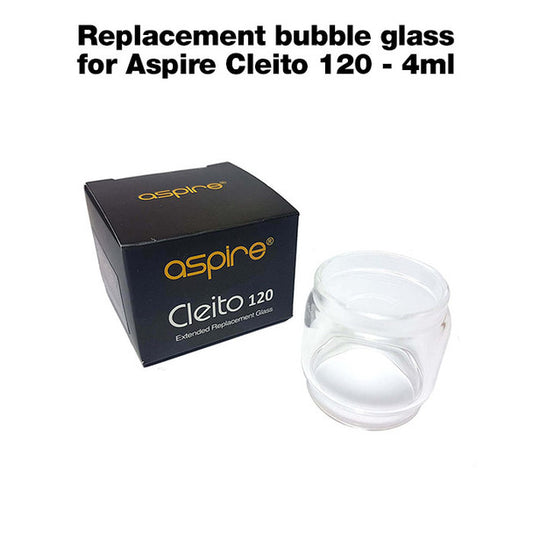 Aspire Cleito 120 Replacement 4ml Pyrex | bearsvapes.co.uk