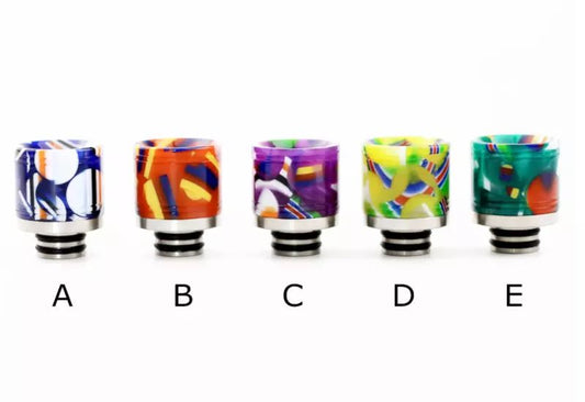 Resin & Stainless Steel 510 Drip Tip | ONLY £2.45 | bearsvapes.co.uk