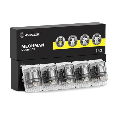Rincoe Mechman Replacement Coils 5 Pack | bearsvapes.co.uk