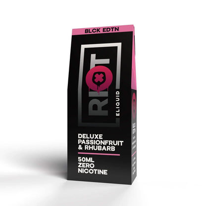 Riot Squad Deluxe Passionfruit and Rhubarb Shortfill 2 x 50ml