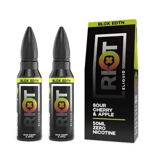 Riot Squad Sour Cherry and Apple Shortfill 2 x 50ml | bearsvapes.co.uk