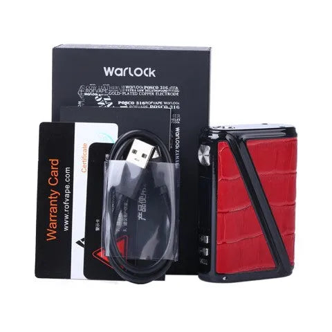 Rofvape Warlock Z box 233 TC Box Mod Free Delivery | bearsvapes.co.uk