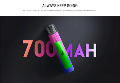 SMOK NFIX Pro Pod Kit with '700mAh' text on a dark background