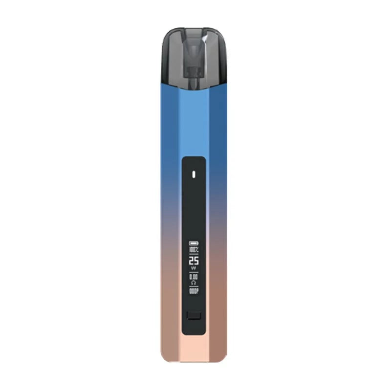 Blue/ Gold SMOK NFIX Pro Pod Kit on a white background