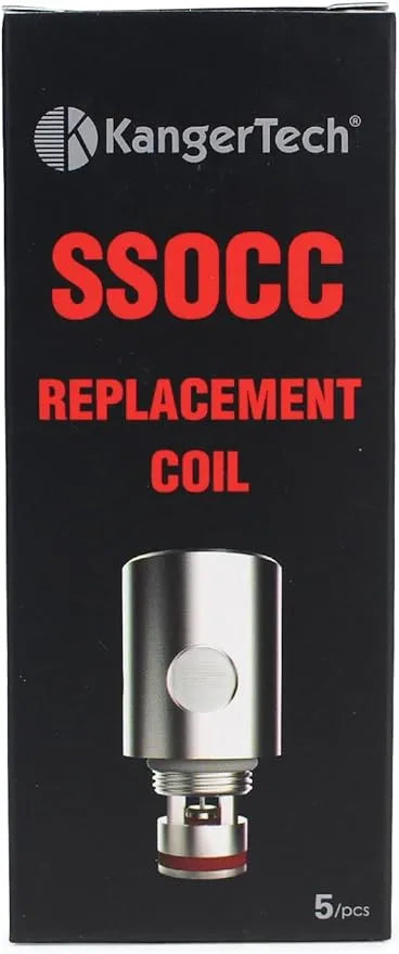 KangerTech SSOCC Replacement Coils 5pk | bearsvapes.co.uk