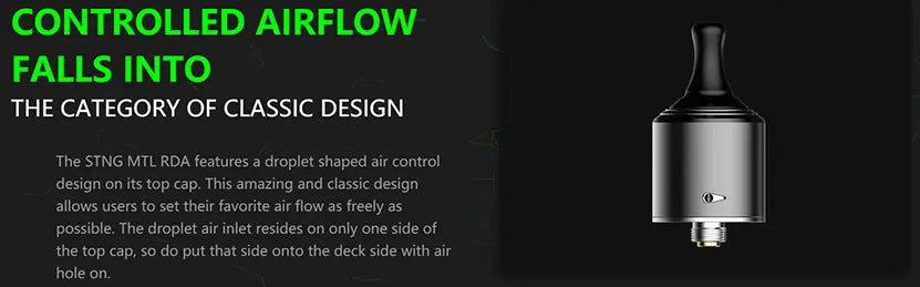 Wotofo STNG MTL RDA | 22mm BF Single Coil MTL RDA | bearsvapes.co.uk