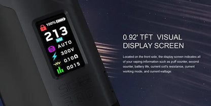 Sigelei 213 FOG Vape Kit | Dual 18650 213 Watt Kit | bearsvapes.co.uk