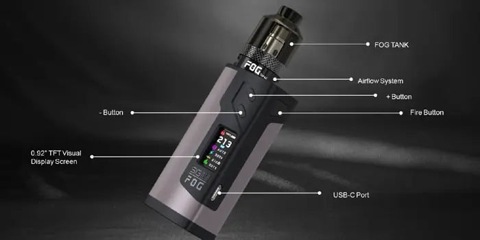 Sigelei 213 FOG Vape Kit | Dual 18650 213 Watt Kit | bearsvapes.co.uk