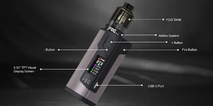 Sigelei 213 FOG Vape Kit | Dual 18650 213 Watt Kit | bearsvapes.co.uk