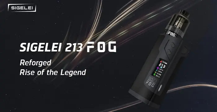 Sigelei 213 FOG Vape Kit | Dual 18650 213 Watt Kit | bearsvapes.co.uk