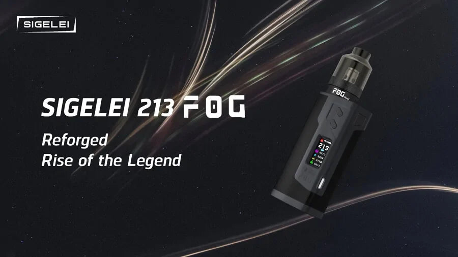 Sigelei 213 FOG Vape Kit | Dual 18650 213 Watt Kit | bearsvapes.co.uk