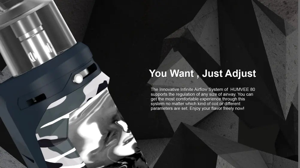 Sigelei Humvee 80 Kit | PnP & GTX Compatible 18650 | bearsvapes.co.uk