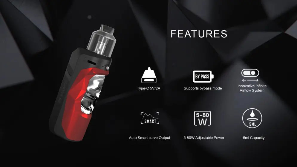 Sigelei Humvee 80 Kit | PnP & GTX Compatible 18650 | bearsvapes.co.uk