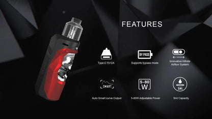 Sigelei Humvee 80 Kit | PnP & GTX Compatible 18650 | bearsvapes.co.uk