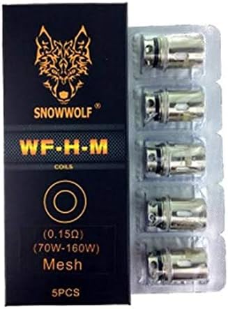 Sigelei Snowwolf WF Replacement Coils 5pk | bearsvapes.co.uk